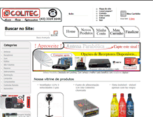 Tablet Screenshot of colitec.com.br